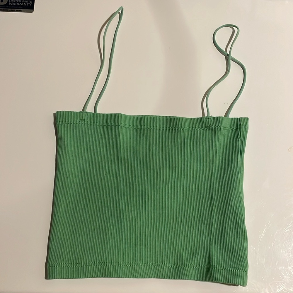 Zara Ribbed Crop tank